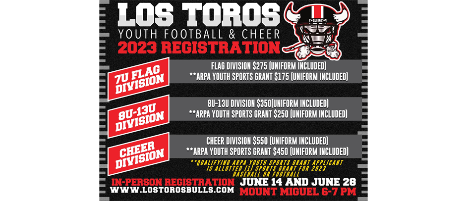 LOS TOROS  REGISTRATION 